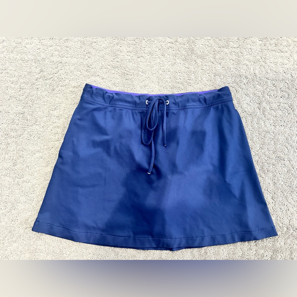 Women’s VK sport size large tennis pickle ball golf SKORT navy